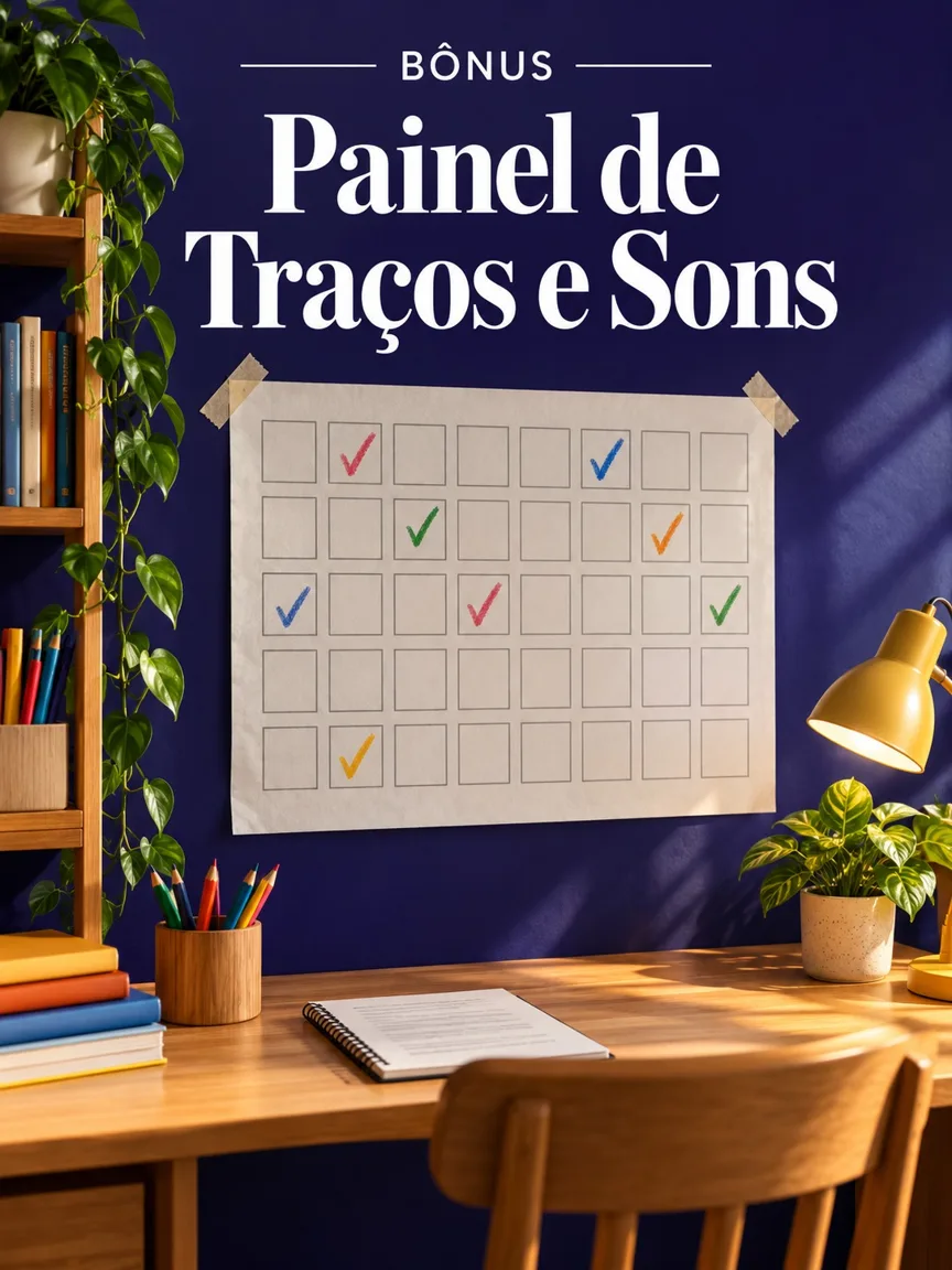 Capa do bônus Painel de Traços e Sons